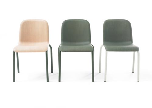 Легкие стулья «Buzz» от датского дизайнера Bertjan Pot 