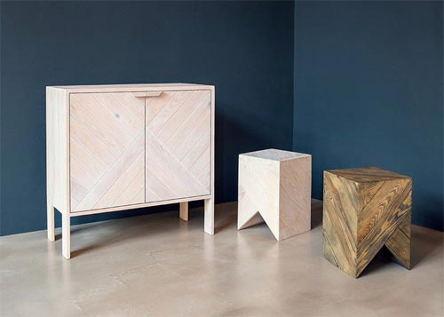 Коллекция мебели из деревянных грузовых поддонов 