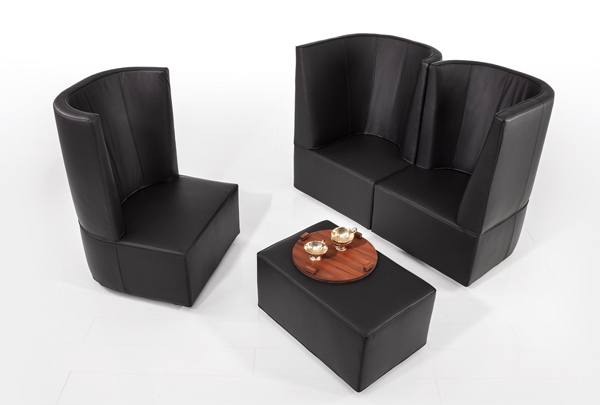 Модульные кресла «JO», предназначенные для создания просторных диванов