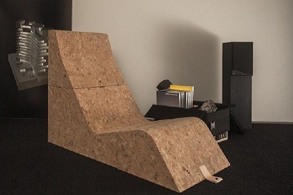 Многофункциональная мебельная платформа из пробки «Tumble»