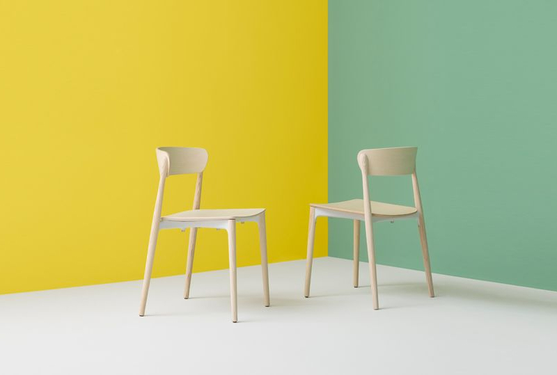 Классический дизайн минималистских стульев «Nemea»
