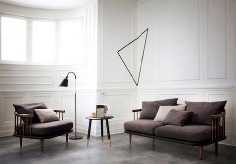 «Летающая» мебель для гостиной от дизайнеров студии «Space Copenhagen»