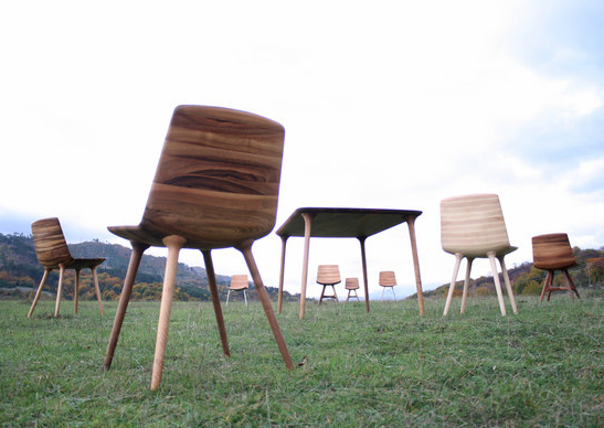 Элегантные штабелируемые стулья «Unna» 