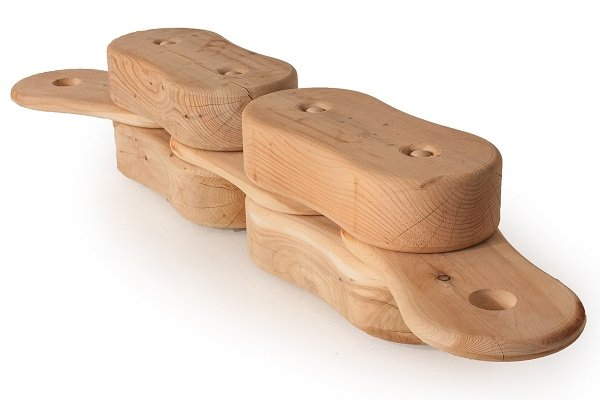 Деревянная скамья-конструктор «La Catena»