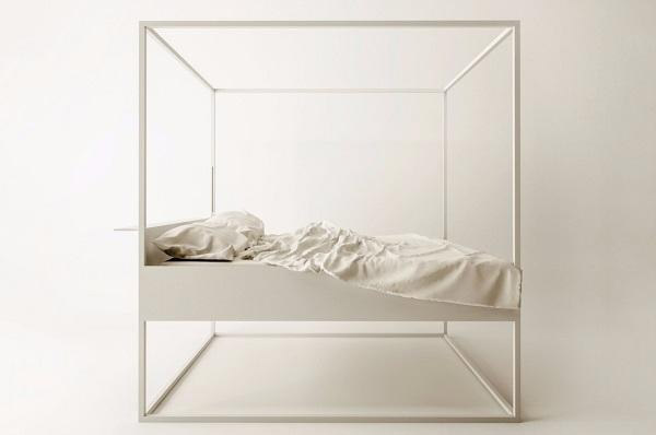 Эксклюзивные двуспальные кровати с балдахином от Marco Pecchio