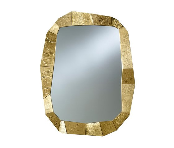 Роскошные золотые зеркала «Mirrors Shift gold»