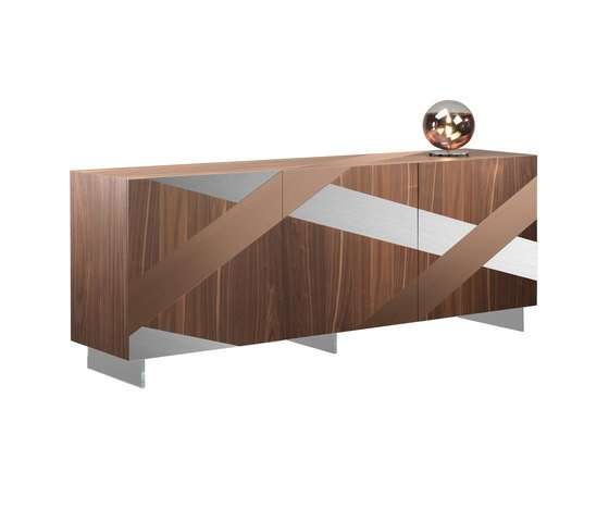 Тумбы и серванты «Ramo Sideboard» с геометрическим рисунком Тумбы и серванты «Ramo Sideboard» с геометрическим рисунком