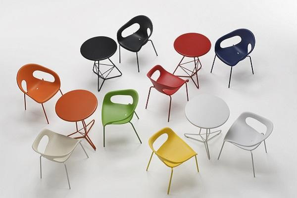 Яркие стулья для сада и уличного кафе «Sunny»