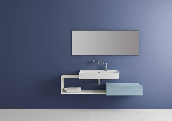 Модульная система мебели для кухни и ванной комнаты от Daniele Lago