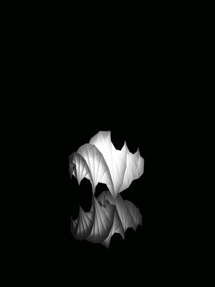 Миниатюрные настольные лампы спиральной формы из серии «In-Ei»