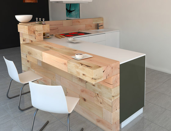 Экологически безопасные деревянные кухонные системы Craftwand ®