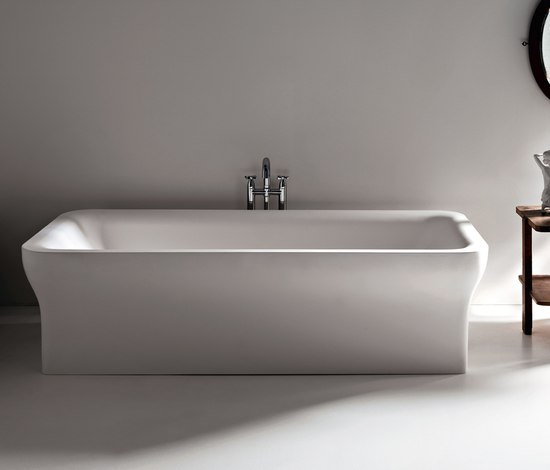 Эксклюзивная чашеобразная ванна Novecento с прямоугольным профилем