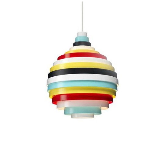 Многоцветные подвесные люстры PXL pendant из алюминия и стали Многоцветные подвесные люстры PXL pendant из алюминия и стали
