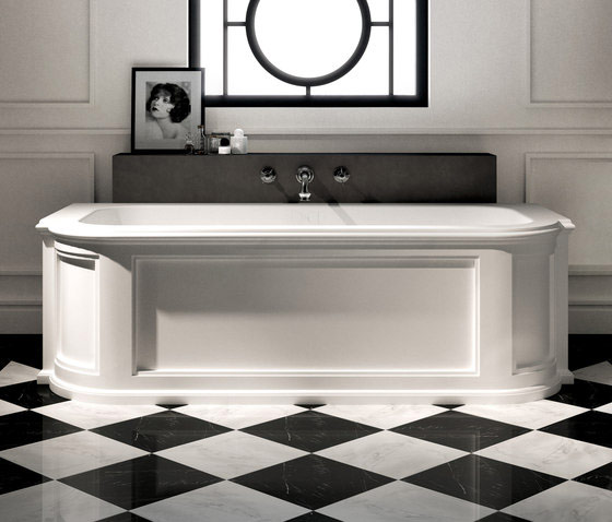 Впечатляющий дизайн моноблочной ванны President Bathtub