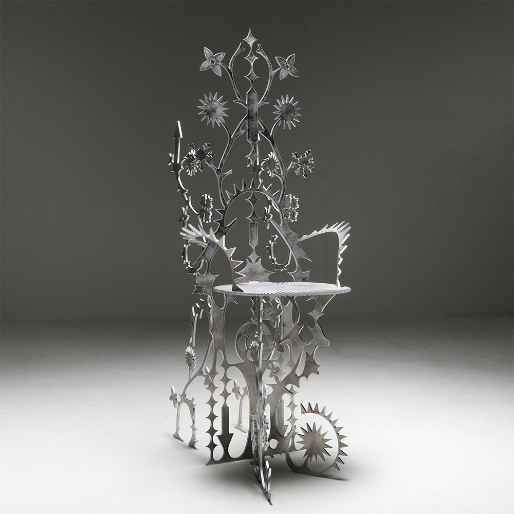 Ornamentum: необычная алюминиевая ажурная мебель