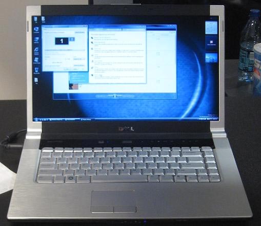 CES 2008: первый ноутбук с 16 Full HD-экраном от Dell