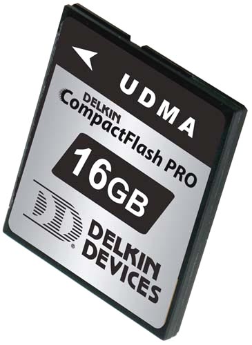 Delkin CompactFlash PRO UDMA 16GB Card