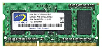 TwinMOS DDR3-1333 SO-DIMM Memory Module