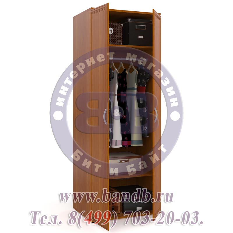Шкаф для одежды ШК-1 цвет вишня Картинка № 2