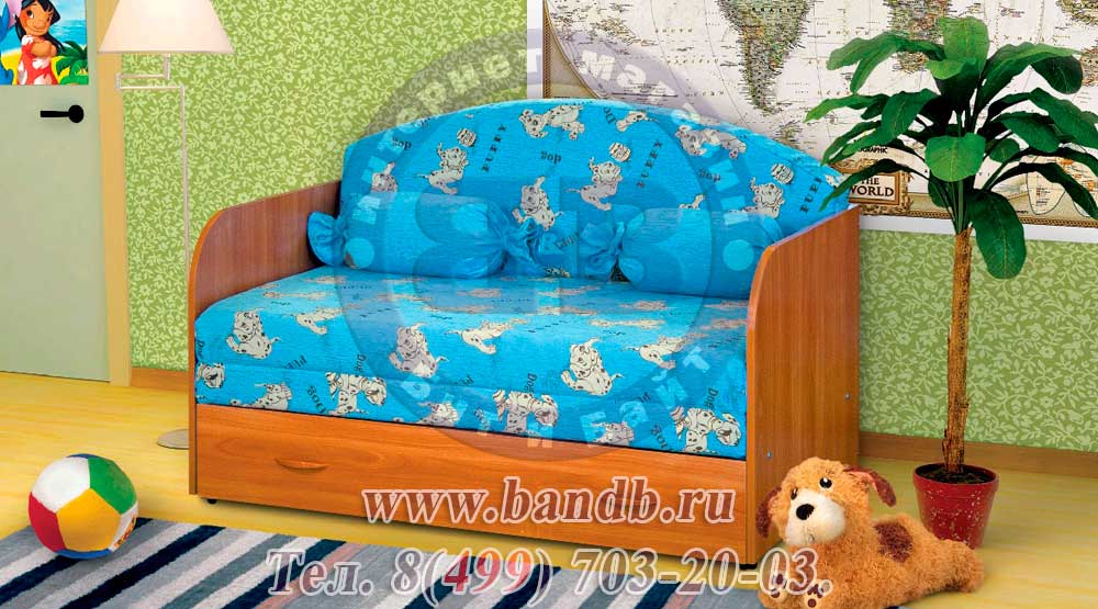 Детская диван-кровать Антошка 1 ткань 10201 Картинка № 5