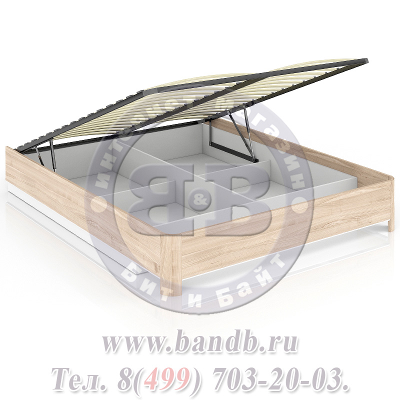 Марта ЛД-636-160 Корпус кровати с подъёмным механизмом 1600 Картинка № 2