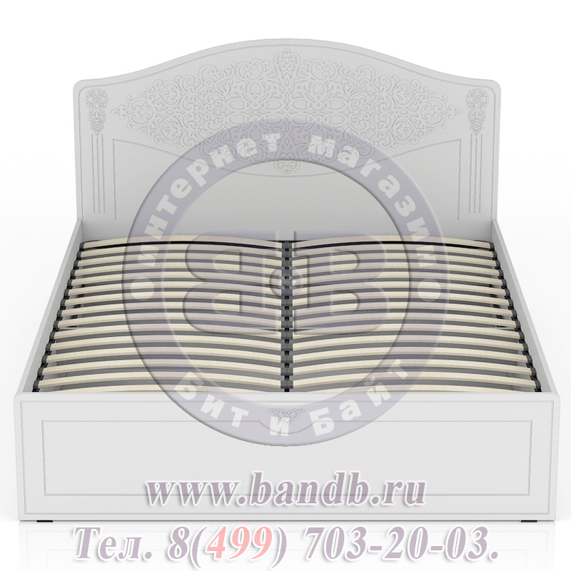 Кровать с подъёмным механизмом Ассоль АС-30+АС-ПМ цвет белый Картинка № 7