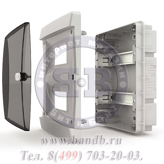 Tekfor бокс 18М встраиваемый IP40 прозрачная черная дверца нажимной CVK40-18-1 Картинка № 7