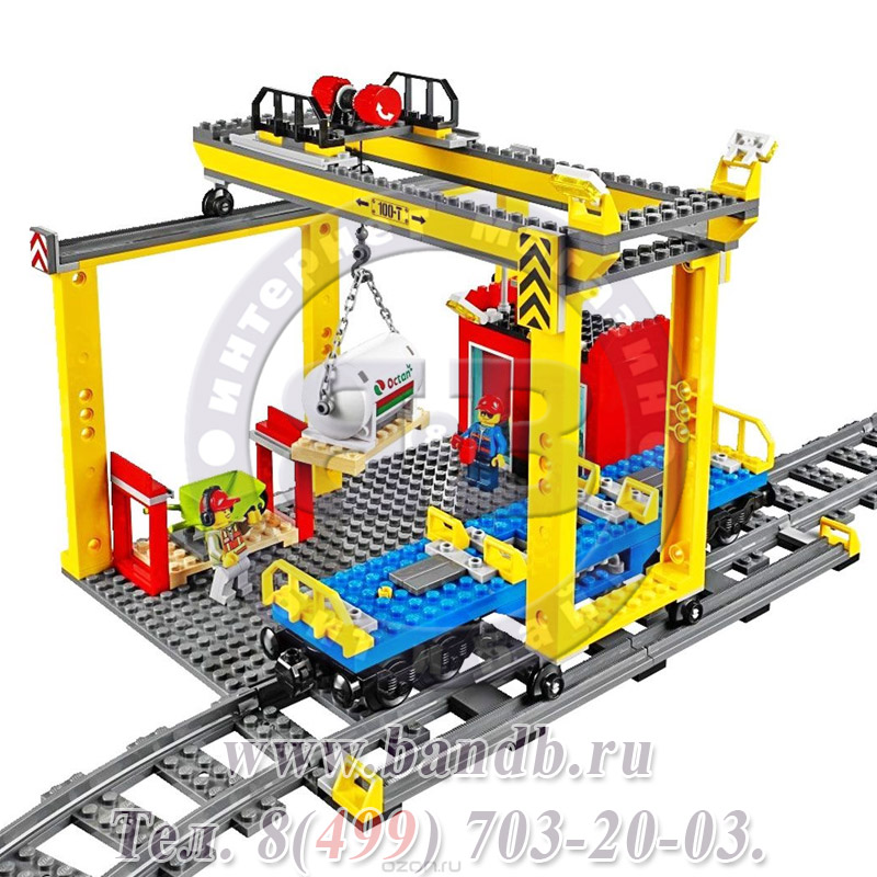 Лего Поезд 60052 Грузовой поезд Картинка № 6