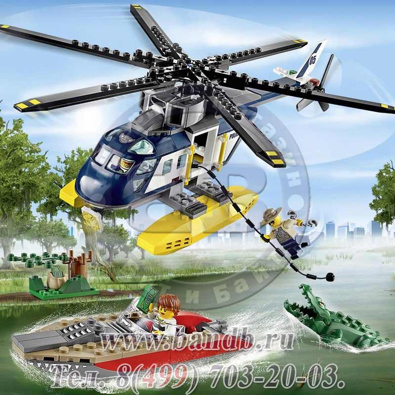 Lego Сити 60067 Погоня на полицейском вертолёте Картинка № 6