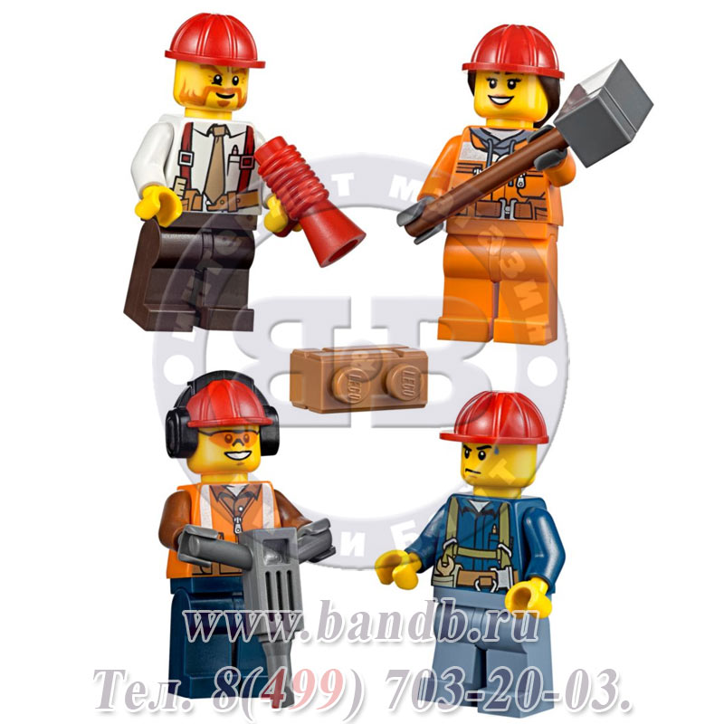 Lego City 60072 Строительная команда для начинающих Картинка № 4