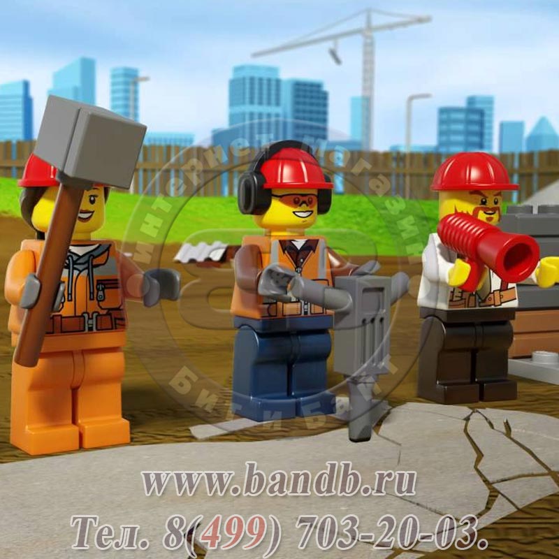 Lego City 60072 Строительная команда для начинающих Картинка № 5