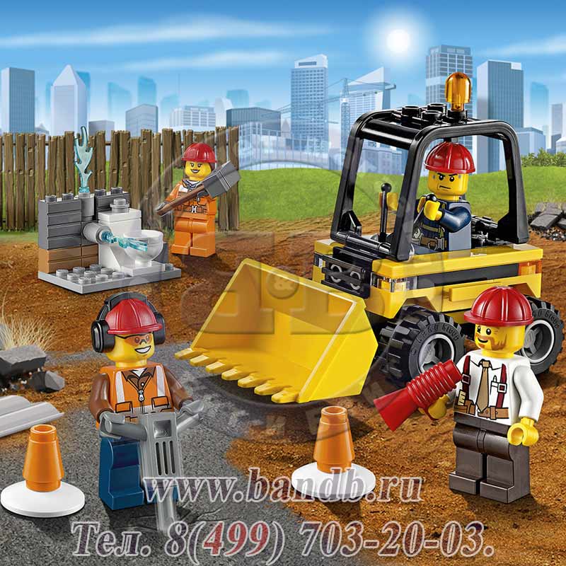 Lego City 60072 Строительная команда для начинающих Картинка № 6