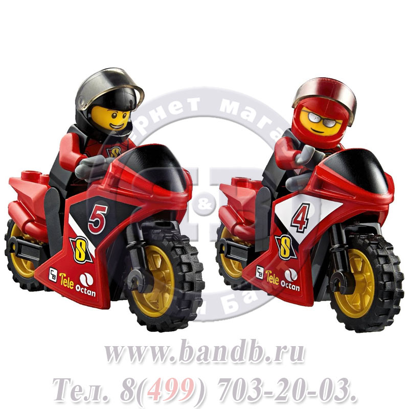 Лего City 60084 Перевозчик гоночных мотоциклов Картинка № 5