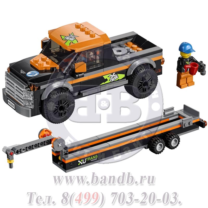 Lego Город 60085 Внедорожник 4x4 с гоночным катером Картинка № 4