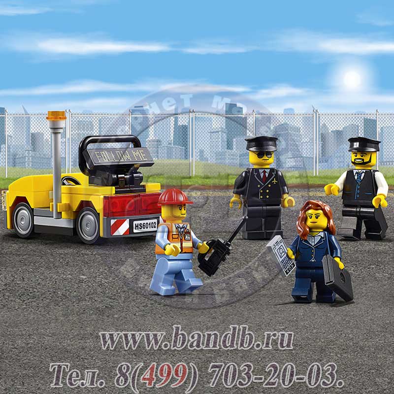 Конструктор Lego Город 60102 Служба аэропорта для VIP-клиентов Картинка № 6