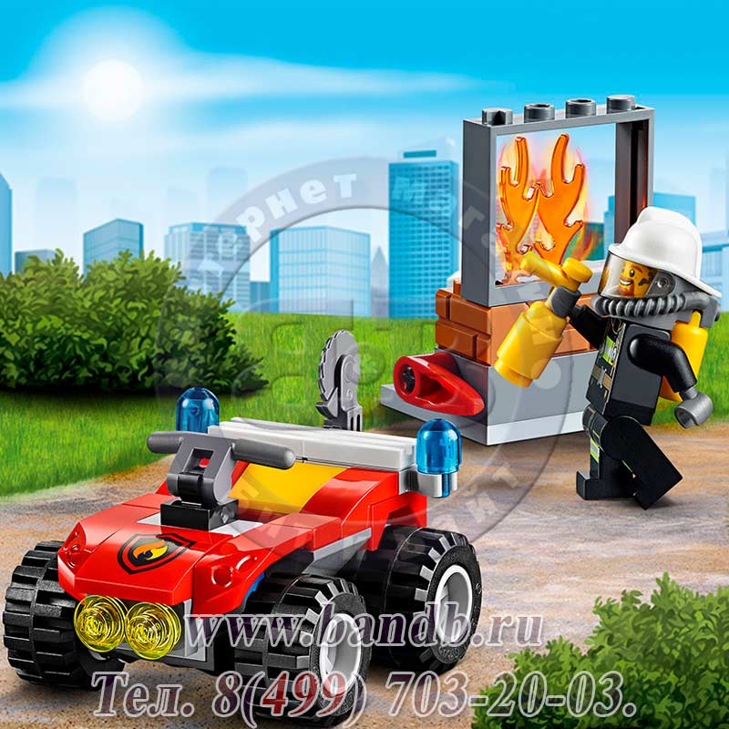 Lego Город 60105 Пожарный квадроцикл Картинка № 5