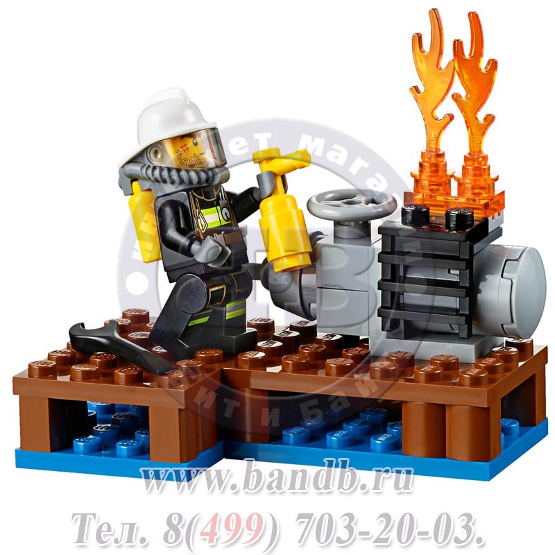 Лего Сити 60106 Набор для начинающих: Пожарная охрана Картинка № 3