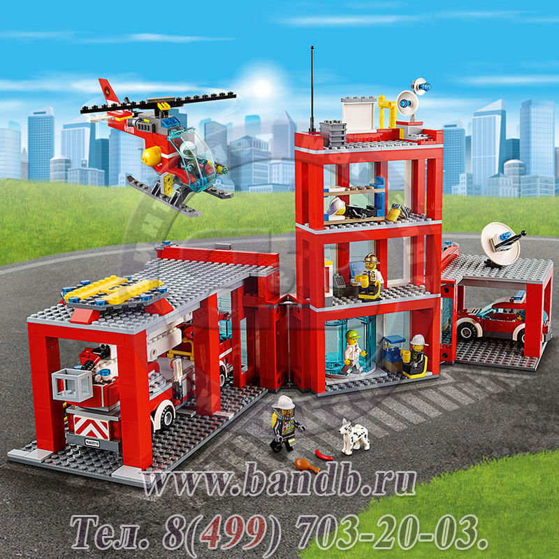 Lego 60110 Город Пожарная часть Картинка № 6