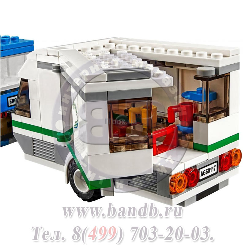 Конструктор Lego City 60117 Фургон и дом на колёсах Картинка № 3