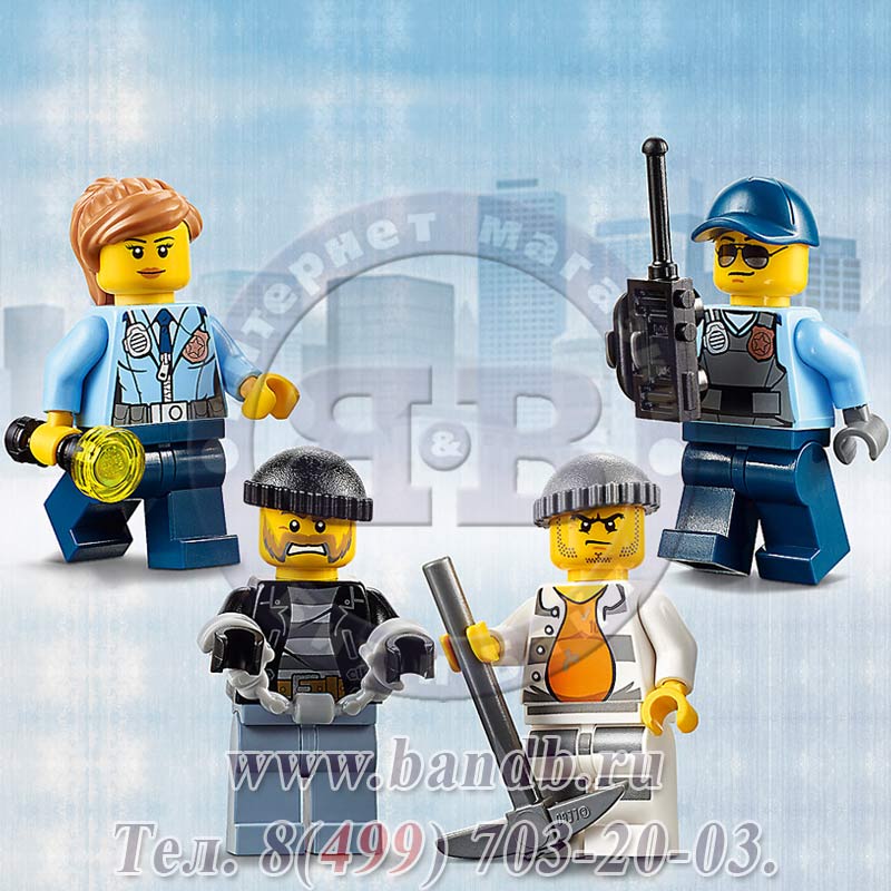 Lego 60127 Город Набор для начинающих: Остров-тюрьма Картинка № 5