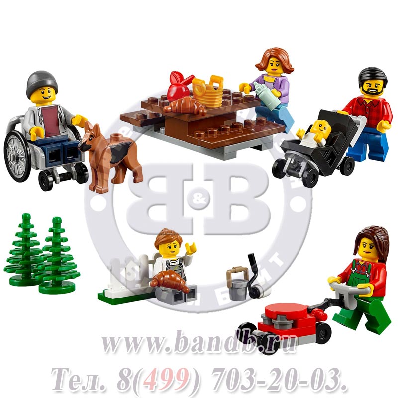 Lego 60134 Город Праздник в парке — жители LEGO City Картинка № 5