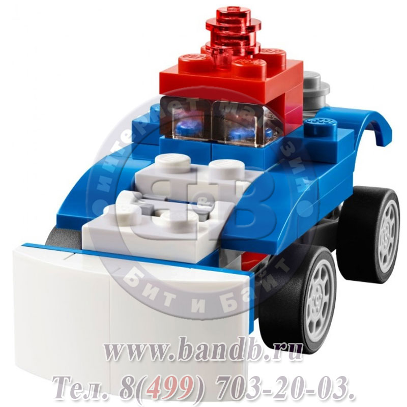 Лего Креатор 31027 Синий гоночный автомобиль Картинка № 5