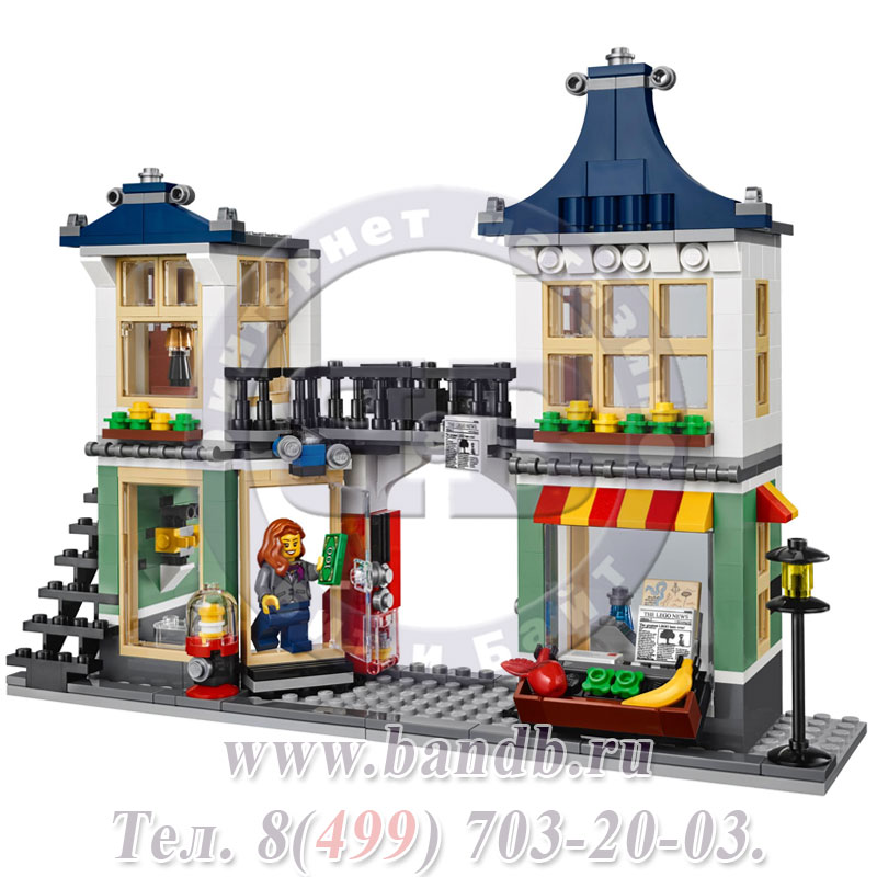 Конструктор Lego Creator 31036 Криэйтор Магазин по продаже игрушек и продуктов Картинка № 3