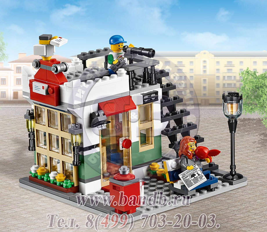Конструктор Lego Creator 31036 Криэйтор Магазин по продаже игрушек и продуктов Картинка № 5