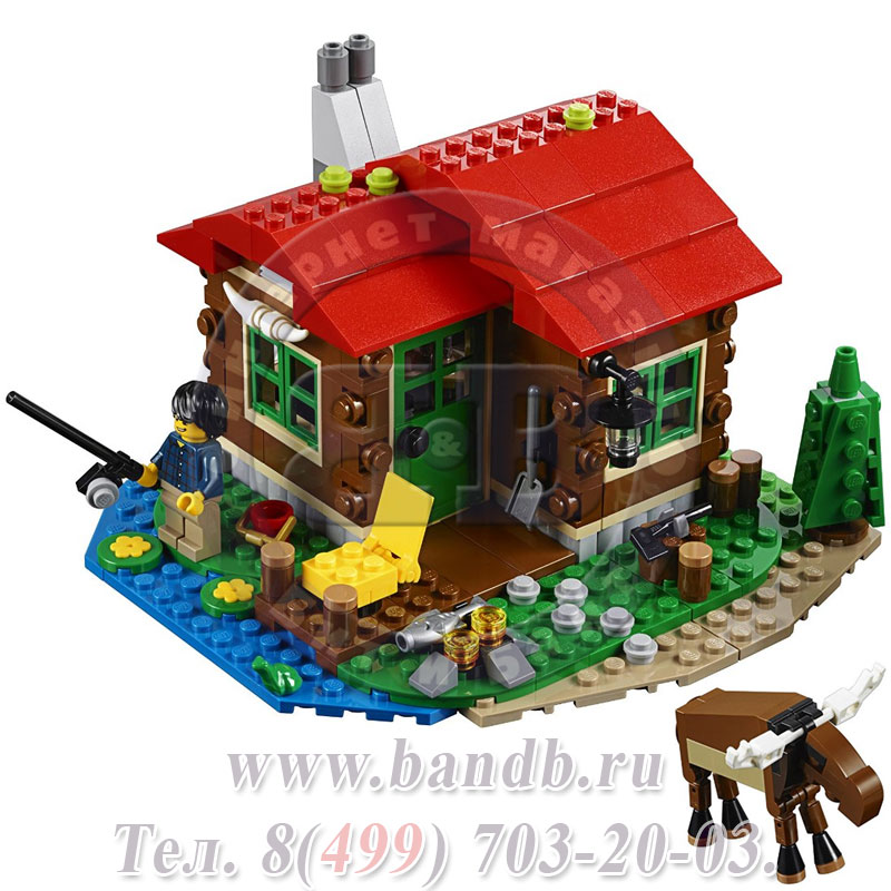 Lego 31048 Криэйтор Домик на берегу озера Картинка № 3
