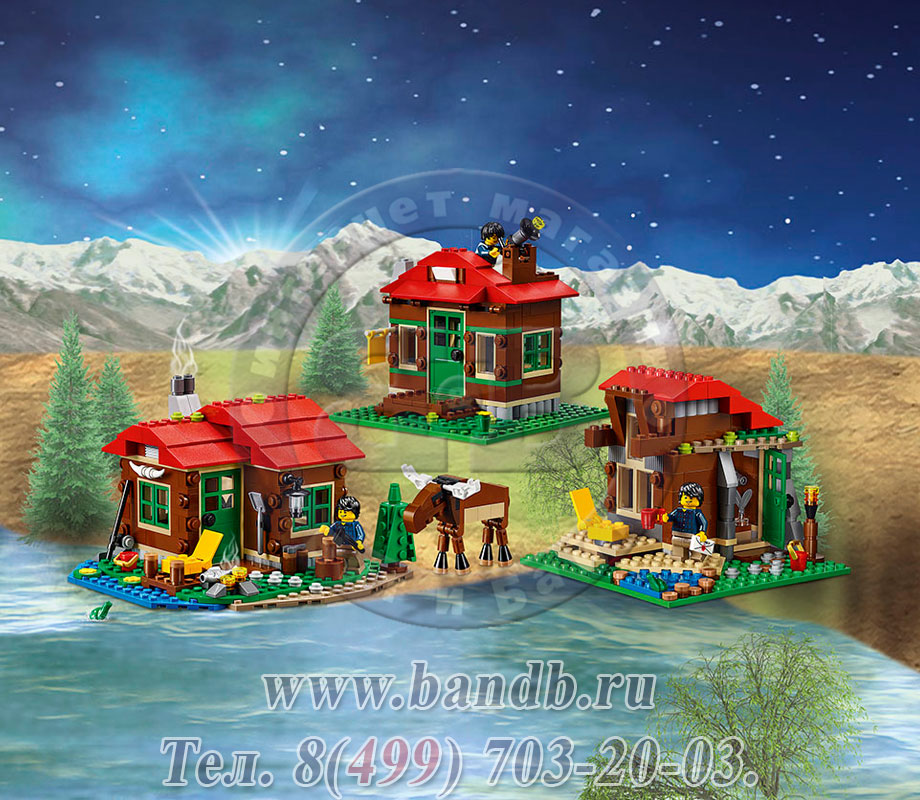 Lego 31048 Криэйтор Домик на берегу озера Картинка № 6