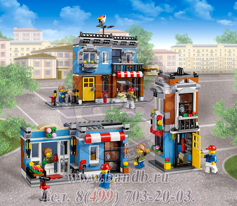Lego 31050 Криэйтор Магазинчик на углу Картинка № 6