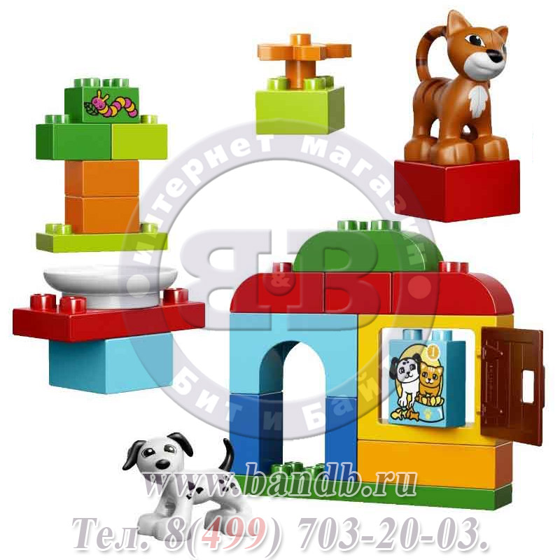 Lego Дупло Duplo 10570 Лучшие друзья: кот и пёс Картинка № 4