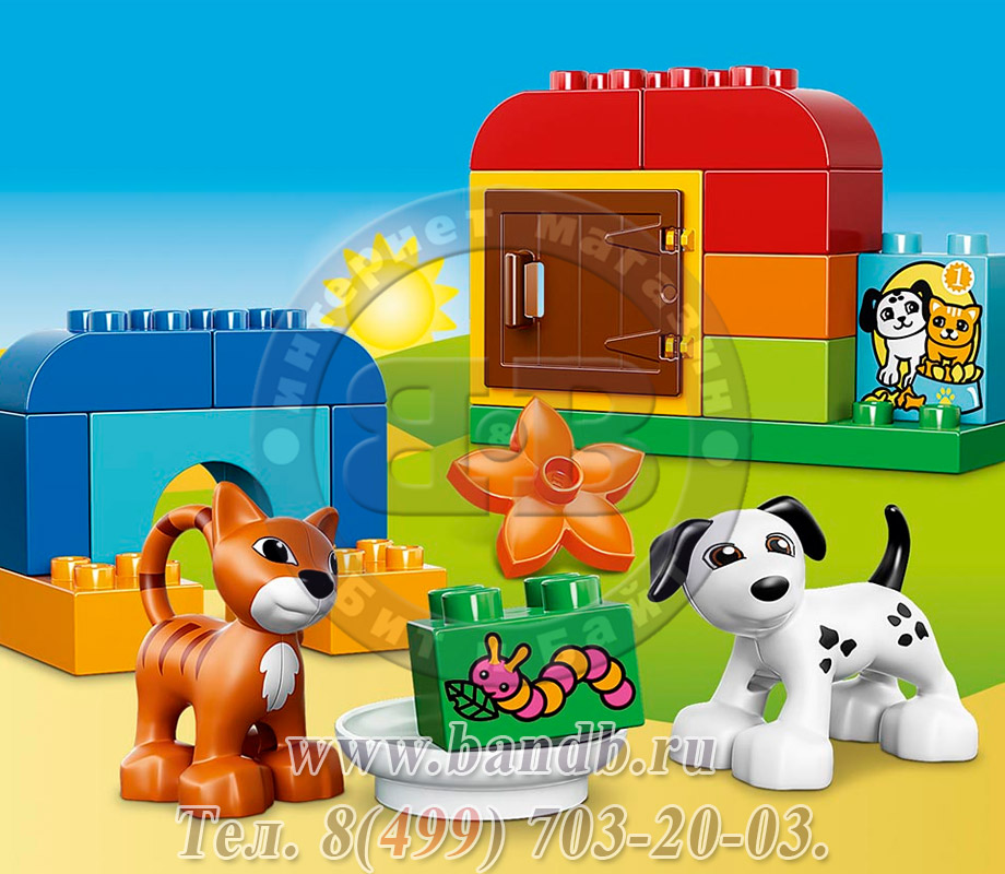 Lego Дупло Duplo 10570 Лучшие друзья: кот и пёс Картинка № 7