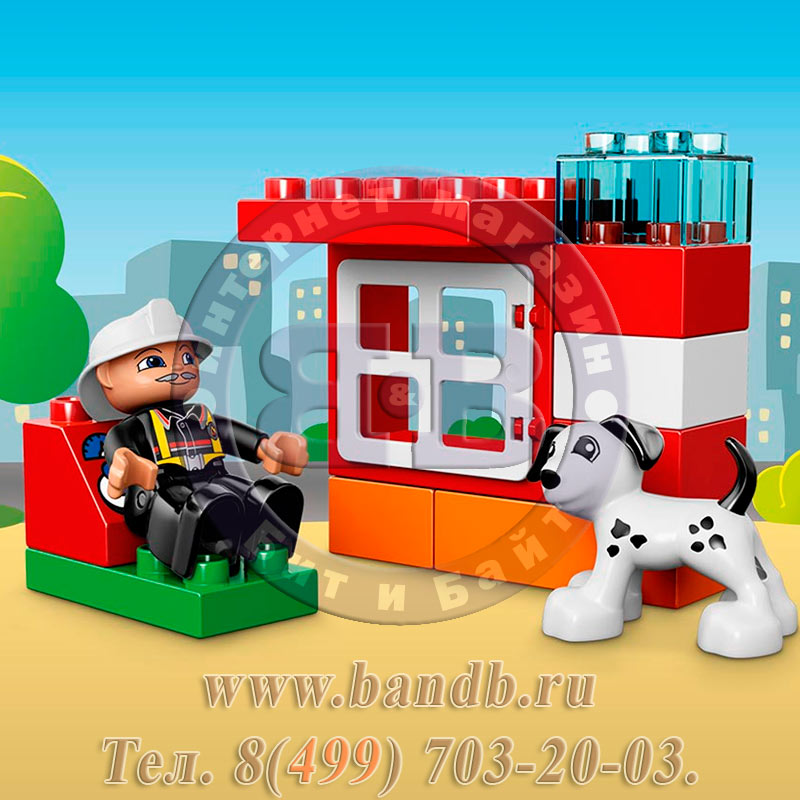 Конструктор Lego Duplo 10591 Пожарный катер Картинка № 8